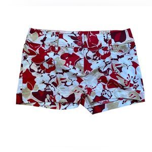 I.Q. Jeans Multicolor Flowered Women Shorts Size 11 Junior